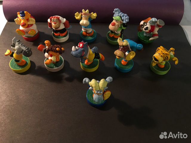 Киндер-Сюрпризы 90-тых: Животные-Футболисты