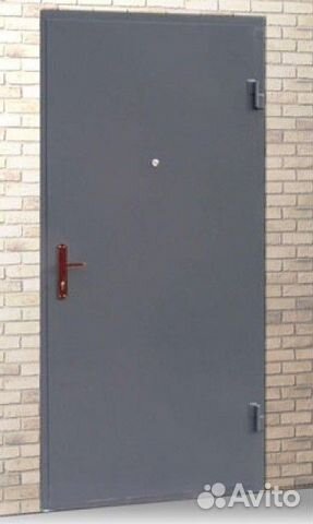 Технические двери (металлические) для дома, гаража
