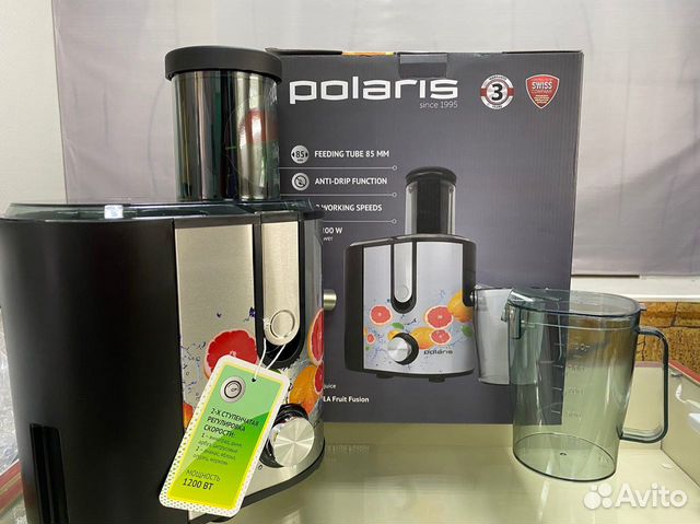 Новая соковыжималка электрическая Polaris PEA 1241