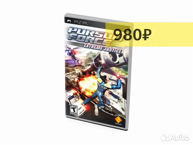 Pursuit Force Extreme Justice, б/у (PSP)