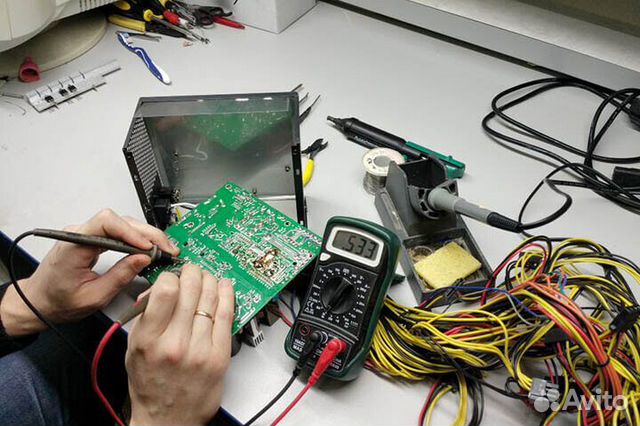 Ремонт майнинг оборудования асиков блоков хэш плат