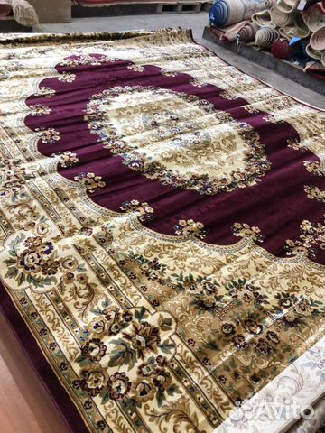 Ковёр шерстяной и шёлковый