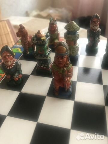 Шахматы ручная работа коста Рика