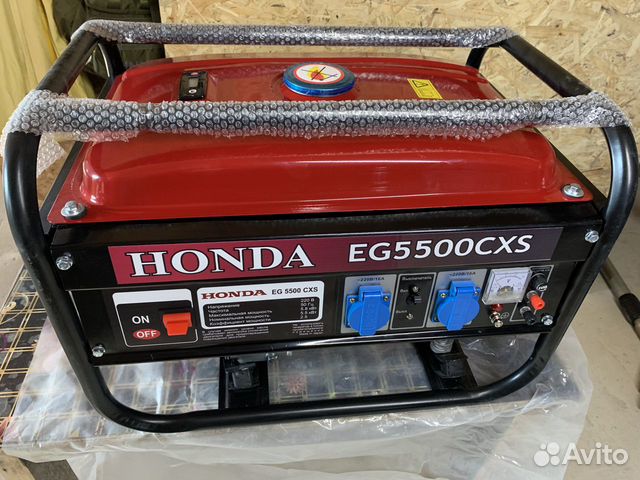 Продам новый бензиновый генератор Honda EG 5500 CX
