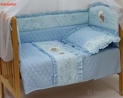 Комплект в кроватку Bombus Соня, матрас Икеа