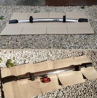 Комплект новых бамперов в сборе ваз 2106 хром