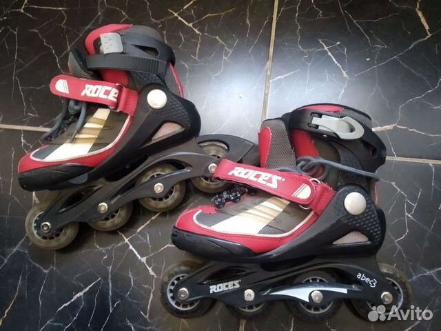 Роликовые коньки детские раздвижные