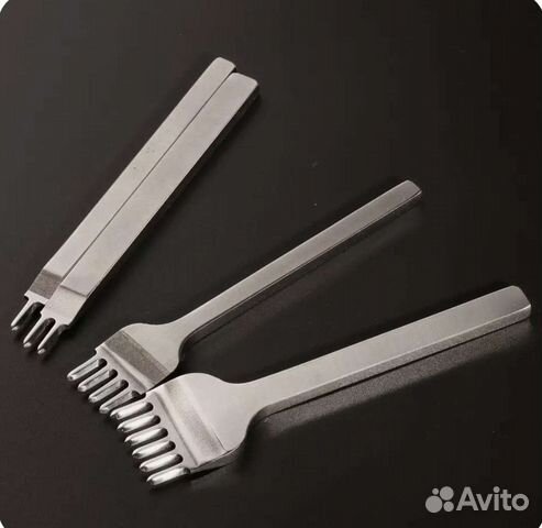 Пробойники алмазной шлифовки по коже Wuta 4мм,2+6