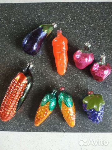 Елочные игрушки СССР