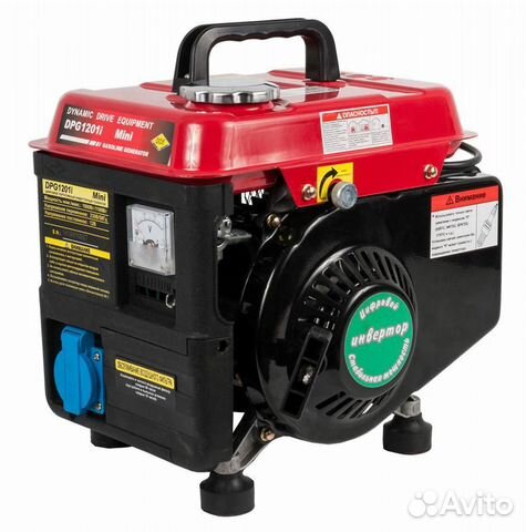 Бензиновый генератор dde dpg1201i