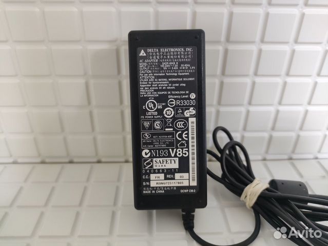 Зарядка для ноутбука Asus 19V 3.42A 65W 5.5x2.5мм