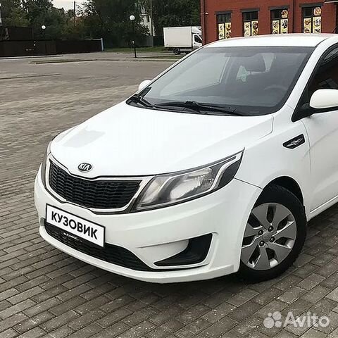 Бампер передний в цвет Kia Rio 3 (2011-2015) PGU