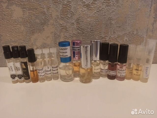 Пробники отливанты для знакомства с ароматом