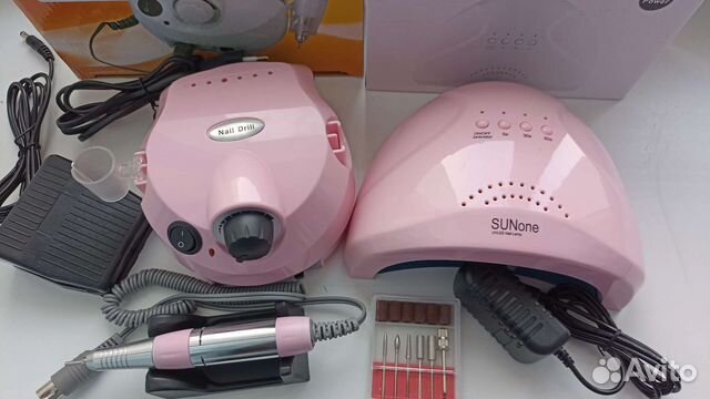 Маникюр Лампа и Аппарат Набор