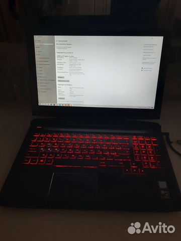 Игровой ноутбук HP omen
