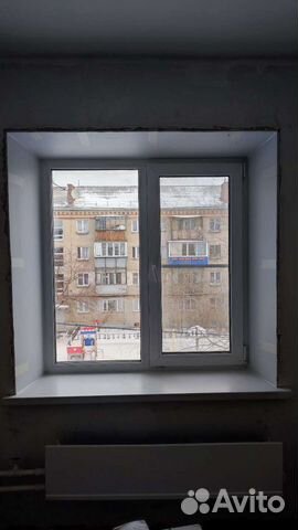 Замена откосов, подоконников