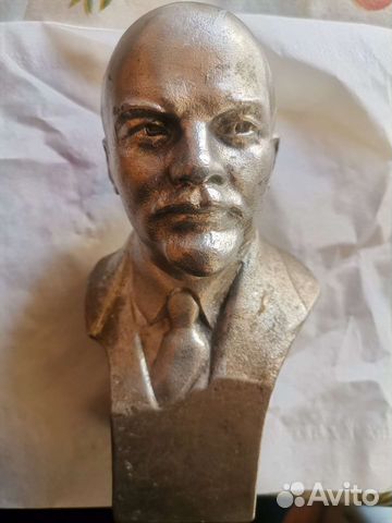 Бюст Ленина скульптор Сычёв