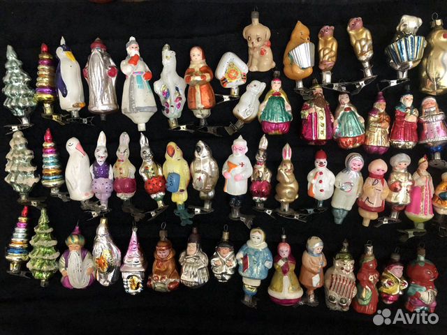 Елочные игрушки СССР.Большой выбор