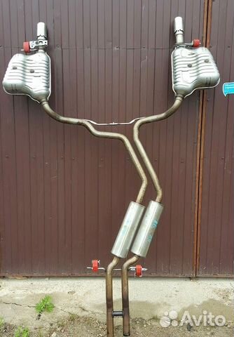 Глушитель основной Audi A6 C6 (2.8 BDW)