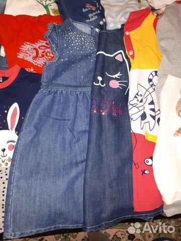 Одежда для девочки с 4 до 7 лет