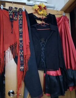 Сценический костюм для танцев и аксессуары