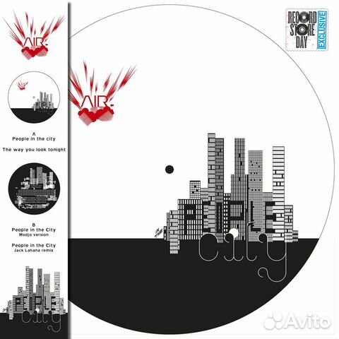 Виниловая пластинка Air - People in the City (RSD2