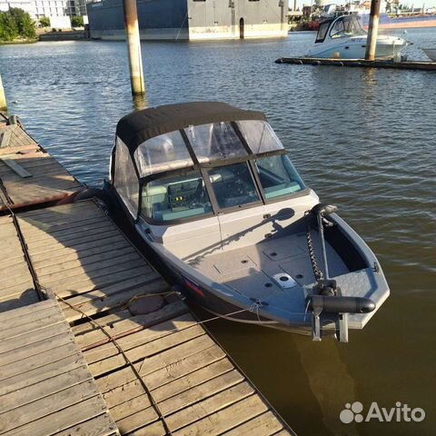 Катер лодка Волжанка 50 Фиш (2020г) + Honda BF90D
