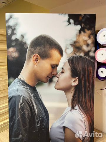 Портрет по фото на холсте,печать картин