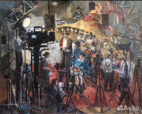 Картина маслом на холсте большая купить в Красногорске | Хобби и отдых ...