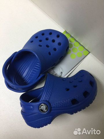Crocs сабо детские mini 2-3 для малышей