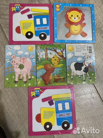 Деревянные пазлы,конструкторы,сортеры