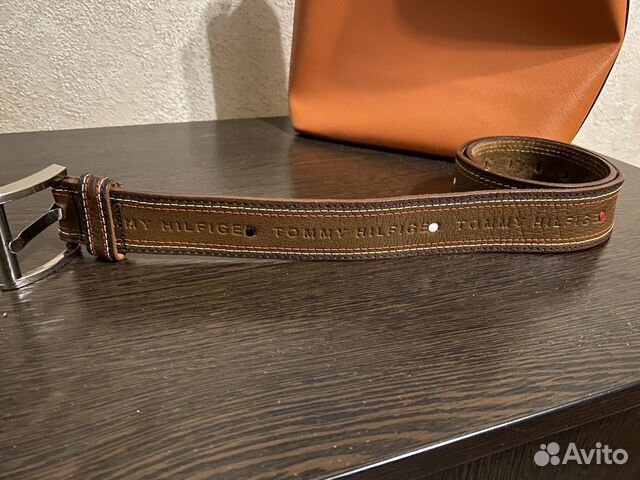 Tommy hilfiger ремень натуральная кожа