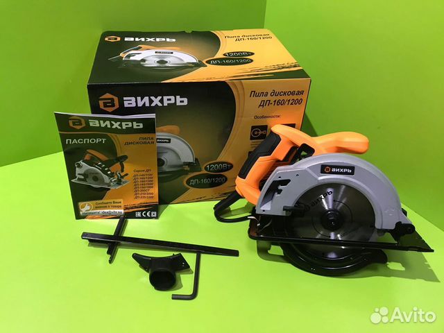 дисковая пила дп-160/1200 вихрь.