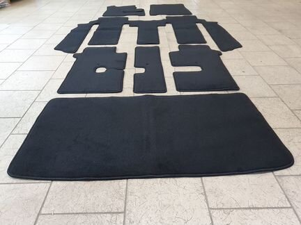 Коврики салон+баг Kia Carnival IV 2020-н.в. 8 мест