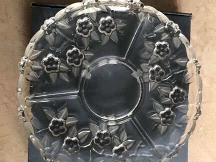 Менажница 3-х секционная (Чехия) новая