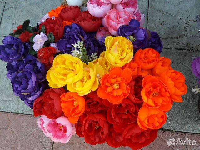 Искусственные цветы букеты