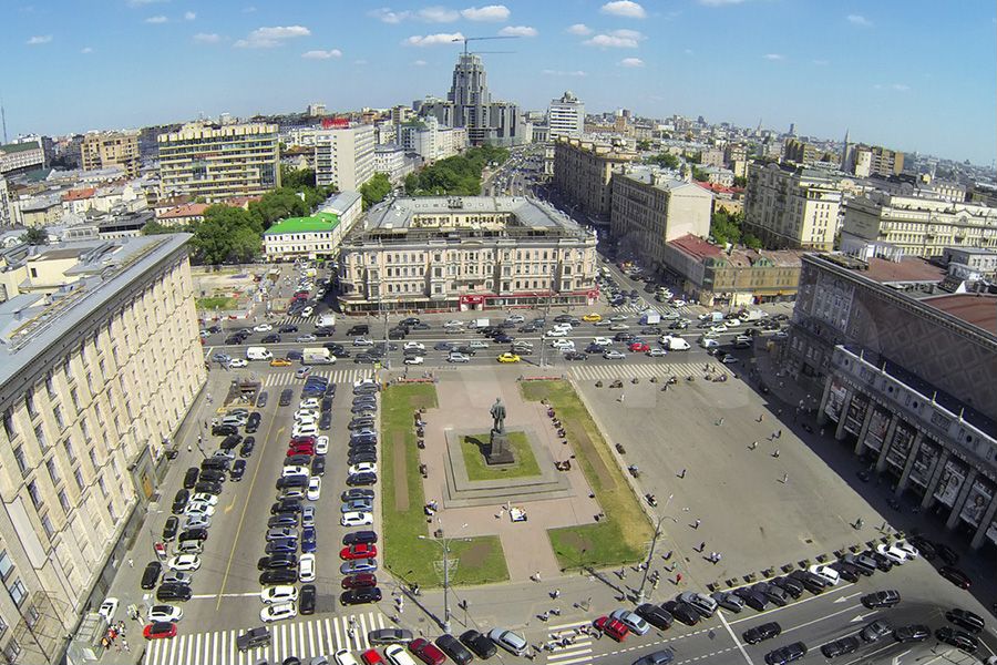 триумфальная площадь в москве после реконструкции