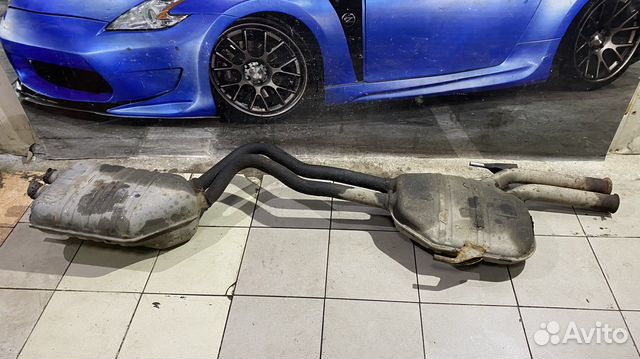 Задняя часть глушителя Mercedes Benz W140 M119.970