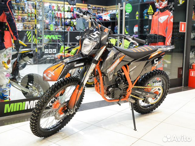 Мотоцикл кроссовый Zuumav FX K5 lite 250CC Orange