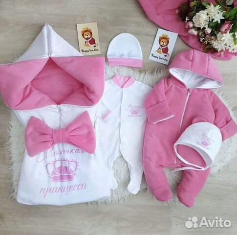 Конверт на выписку для девочки