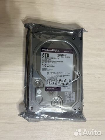 Жесткий диск 6тб WD Purple wd60purz