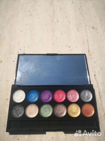 Косметика Sleek, тени, румяна, помада тестеры