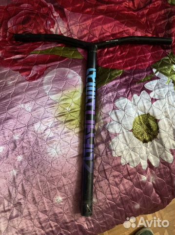 Руль и дека для трюкового самоката