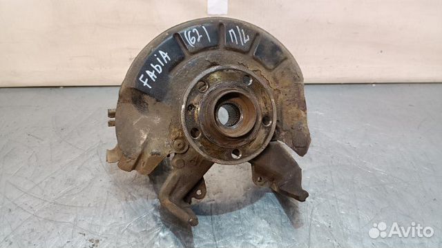 Кулак поворотный ступица в сборе передний левый