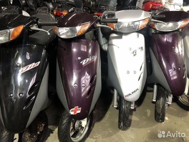 Скутеры из Японии 49 куб. см. Оригинал с Гарантией