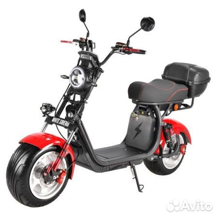 Электроскутер White siberia PRO MAX 3950W RED