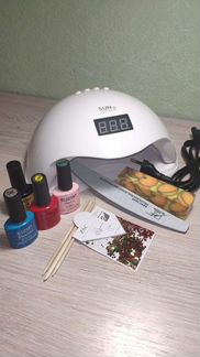 Лампа, набор для маникюра