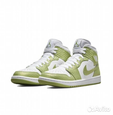 Air Jordan 1 Mid Se Green Python 35.5-45 EU