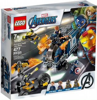 Lego Super Heroes 76143 Нападение на грузовик