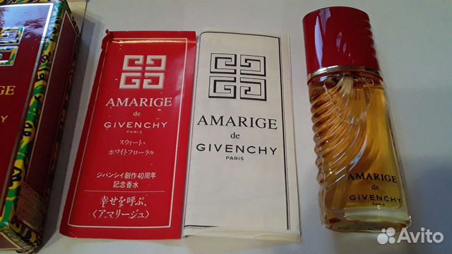Туалетная вода Amarige de Givenchy, Франция
